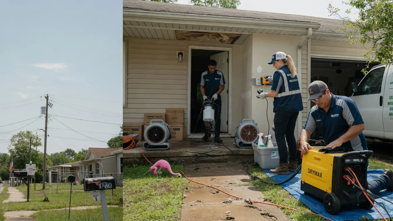 Storm Damage Water Removal in Livingston, CA near me